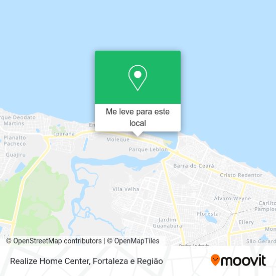 Realize Home Center mapa