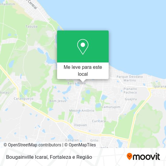 Bougainville Icaraí mapa