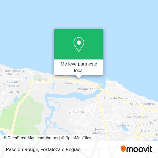 Passion Rouge mapa