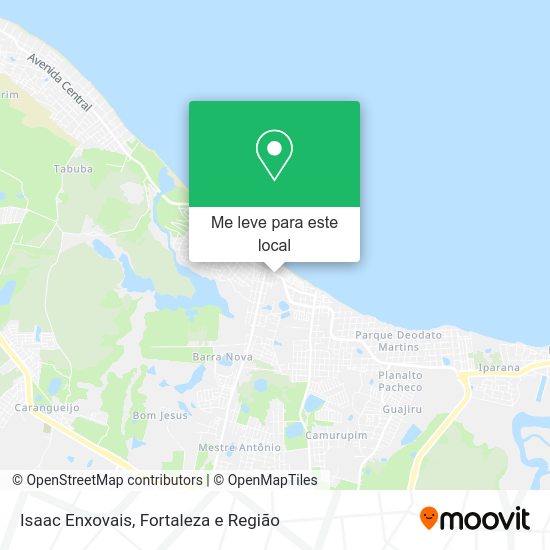 Isaac Enxovais mapa
