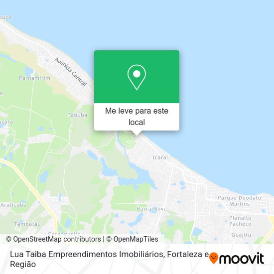 Lua Taiba Empreendimentos Imobiliários mapa