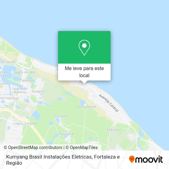 Kumyang Brasil Instalações Eletricas mapa