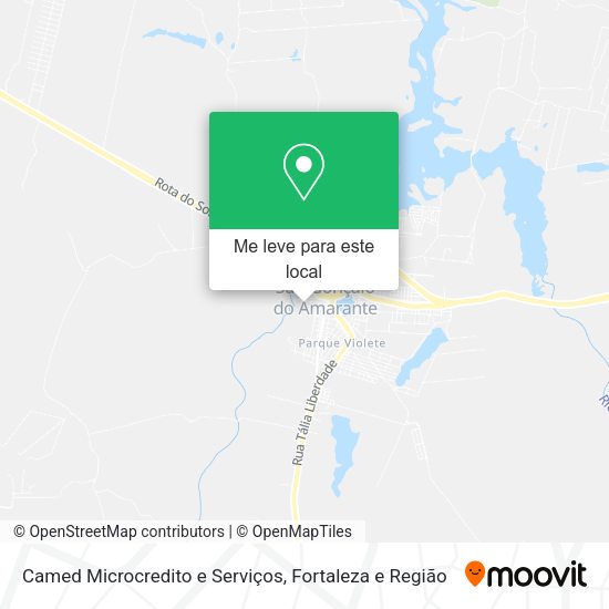 Camed Microcredito e Serviços mapa