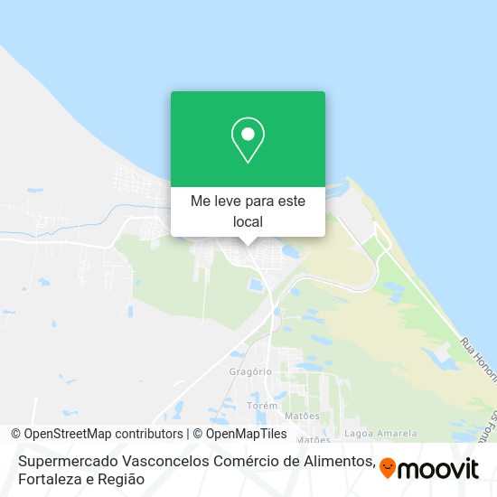 Supermercado Vasconcelos Comércio de Alimentos mapa