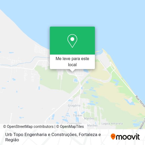 Urb Topo Engenharia e Construções mapa