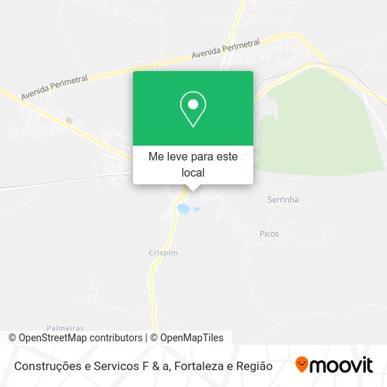 Construções e Servicos F & a mapa