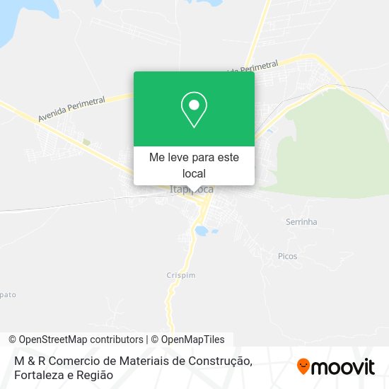 M & R Comercio de Materiais de Construção mapa
