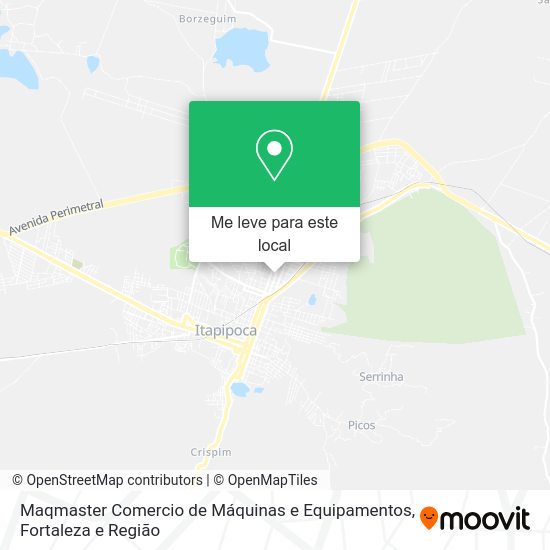 Maqmaster Comercio de Máquinas e Equipamentos mapa