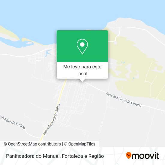 Panificadora do Manuel mapa