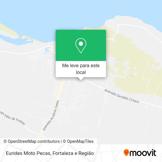 Eurides Moto Pecas mapa