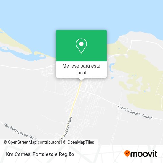Km Carnes mapa