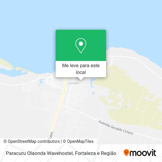 Paracuru Olaonda Wavehostel mapa