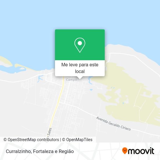 Curralzinho mapa