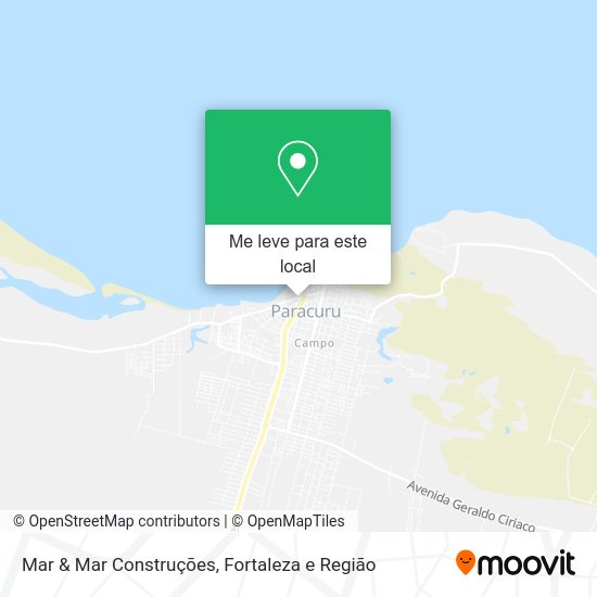 Mar & Mar Construções mapa