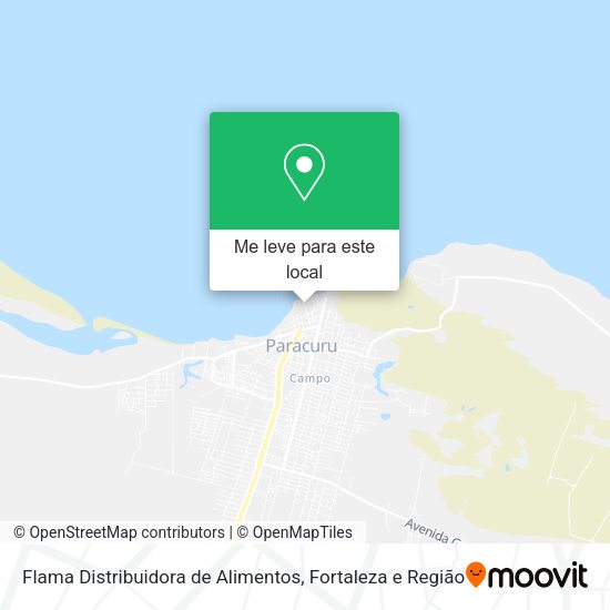 Flama Distribuidora de Alimentos mapa