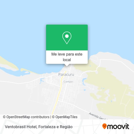 Ventobrasil Hotel mapa