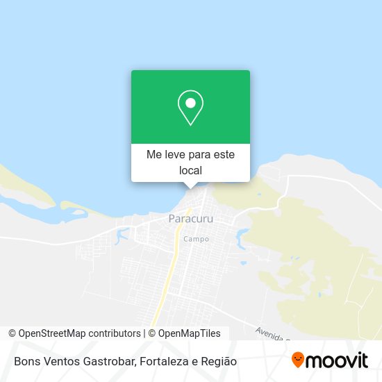 Bons Ventos Gastrobar mapa