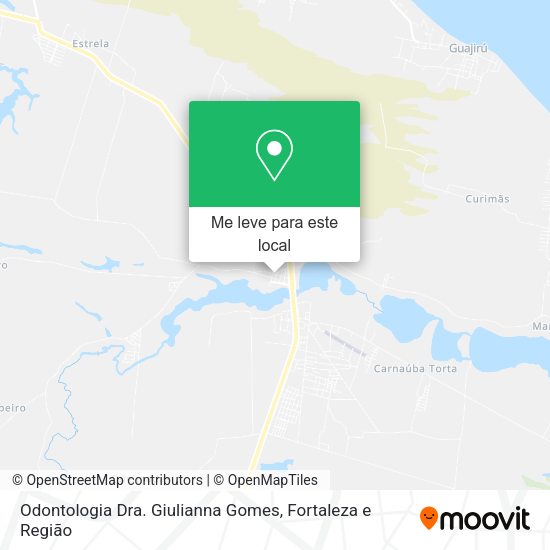 Odontologia Dra. Giulianna Gomes mapa