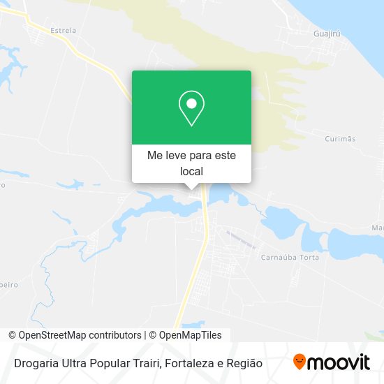 Drogaria Ultra Popular Trairi mapa
