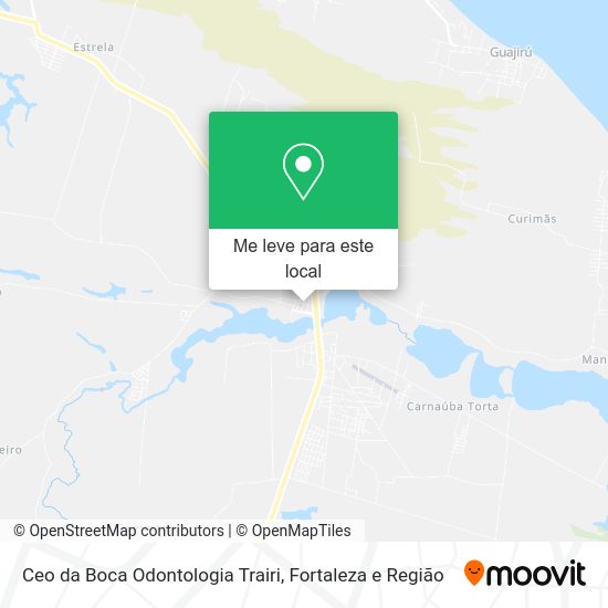 Ceo da Boca Odontologia Trairi mapa