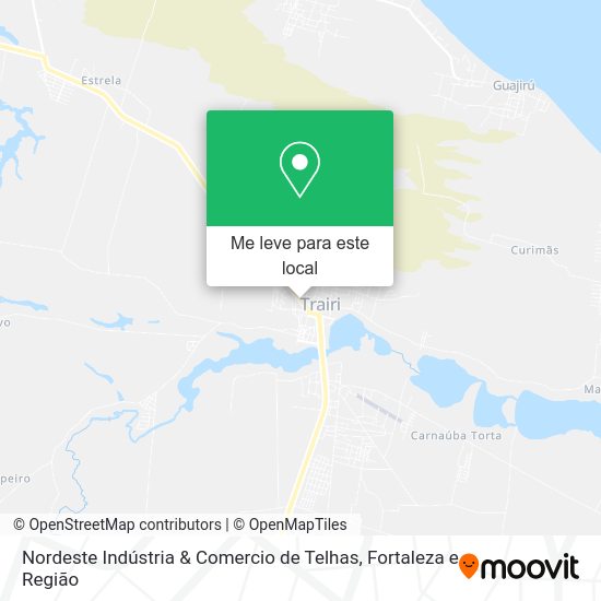 Nordeste Indústria & Comercio de Telhas mapa