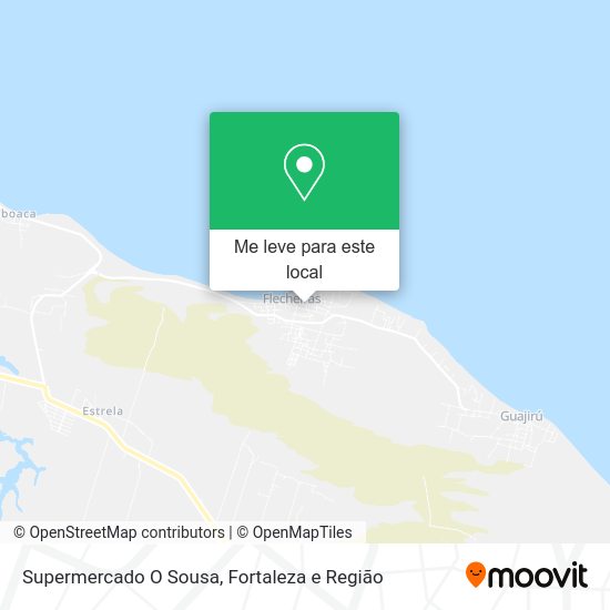 Supermercado O Sousa mapa
