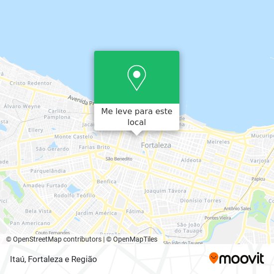 Itaú mapa