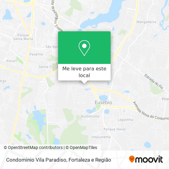 Condominio Vila Paradiso mapa