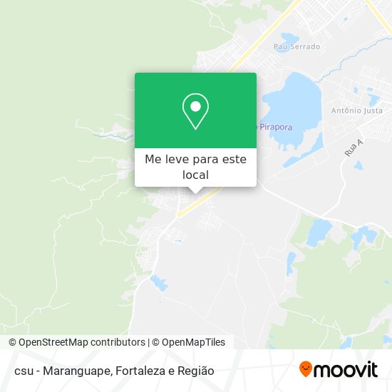 csu - Maranguape mapa
