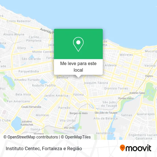 Instituto Centec mapa