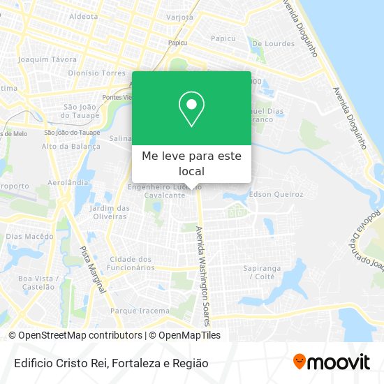 Edificio Cristo Rei mapa