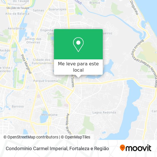 Condomínio Carmel Imperial mapa