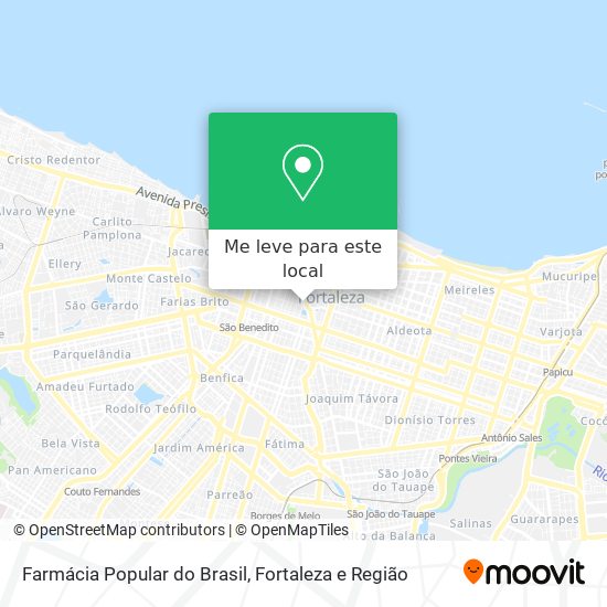 Farmácia Popular do Brasil mapa