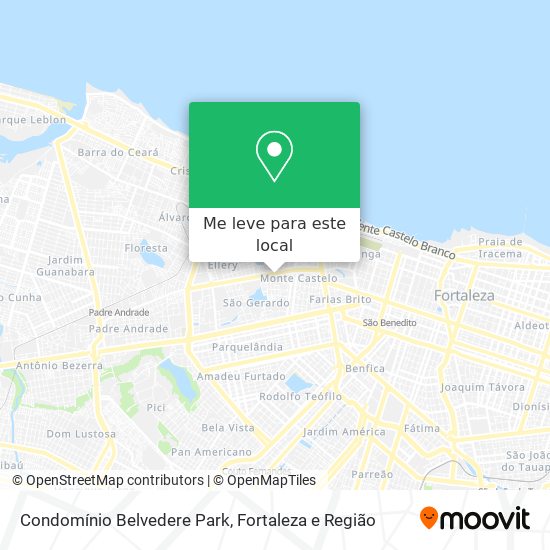 Condomínio Belvedere Park mapa