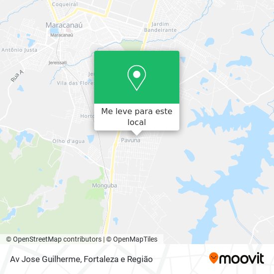 Av Jose Guilherme mapa