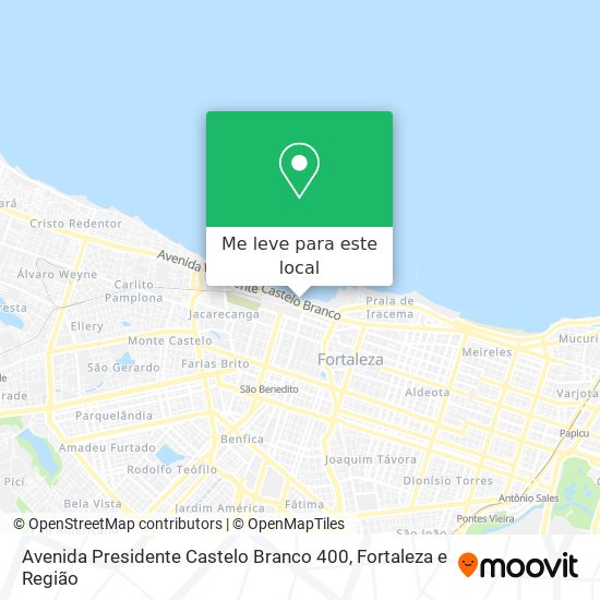 Avenida Presidente Castelo Branco 400 mapa