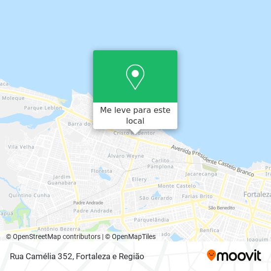 Rua Camélia 352 mapa