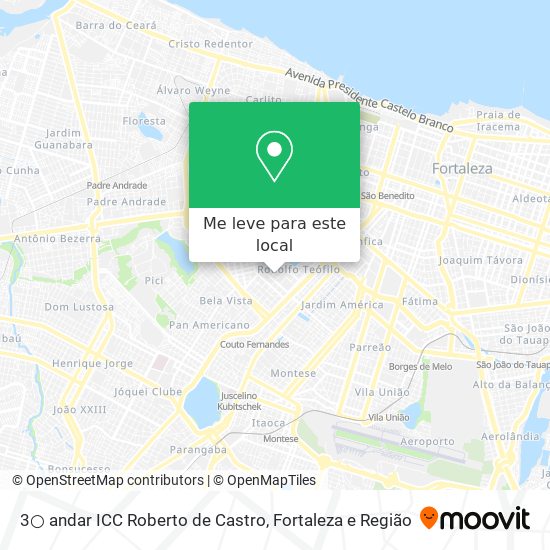 3○ andar ICC Roberto de Castro mapa