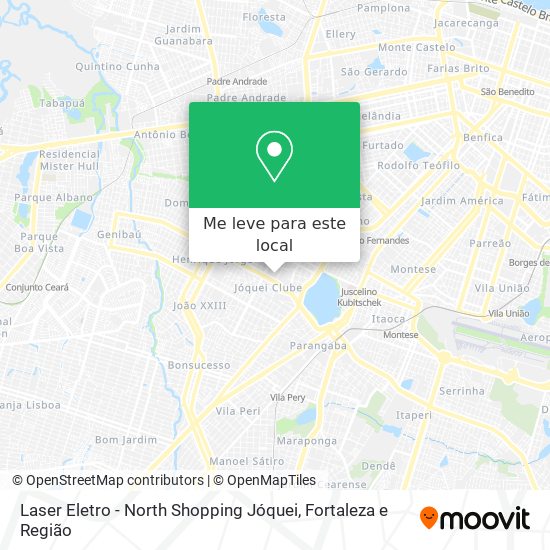 Laser Eletro - North Shopping Jóquei mapa