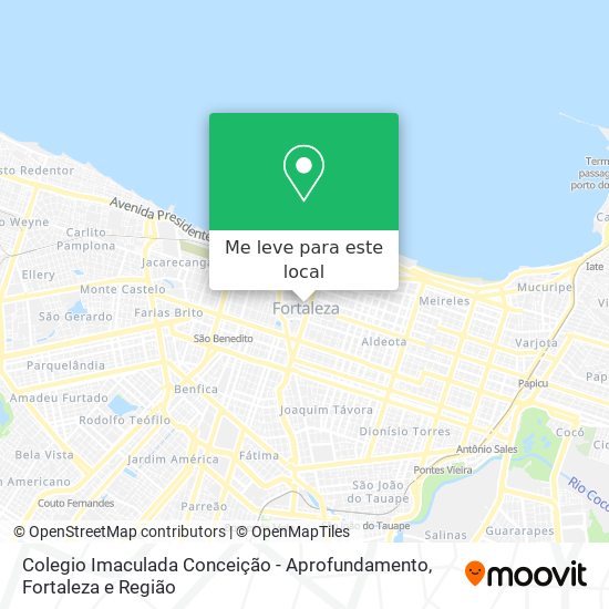 Colegio Imaculada Conceição - Aprofundamento mapa