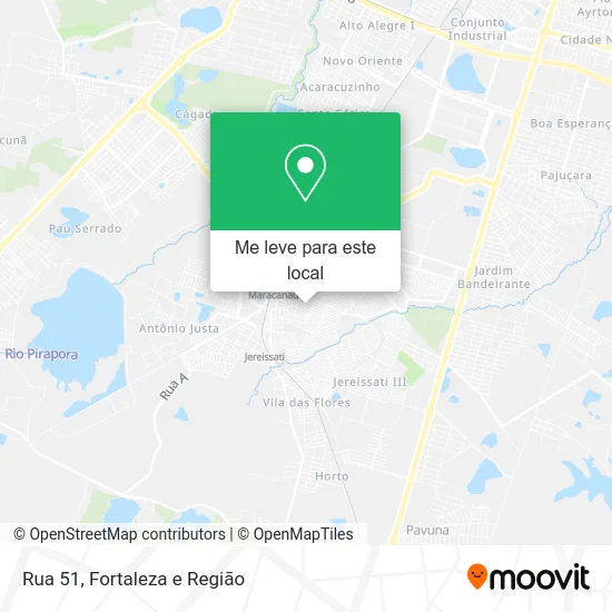 Rua 51 mapa