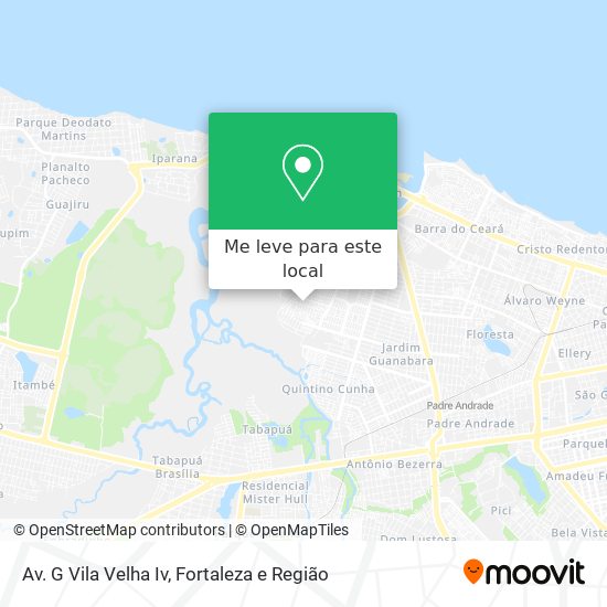 Av. G Vila Velha Iv mapa