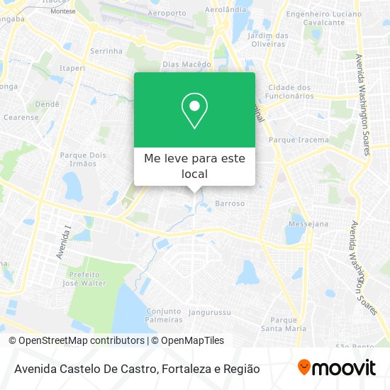 Avenida Castelo De Castro mapa