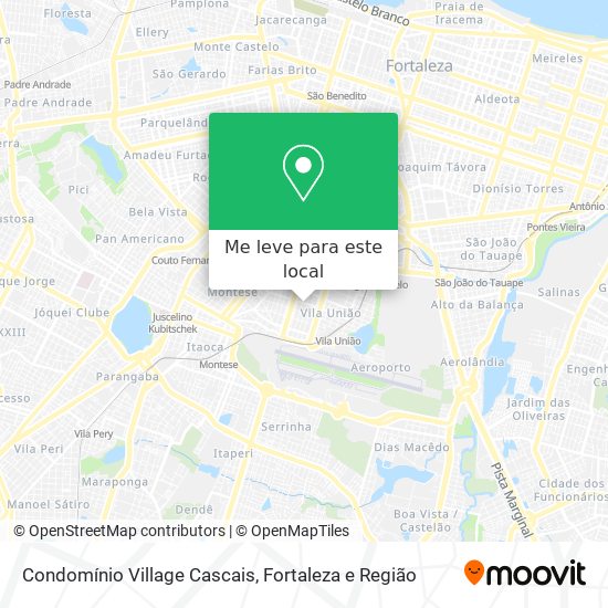Condomínio Village Cascais mapa