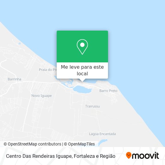 Centro Das Rendeiras Iguape mapa