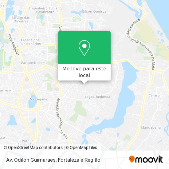 Av. Odilon Guimaraes mapa