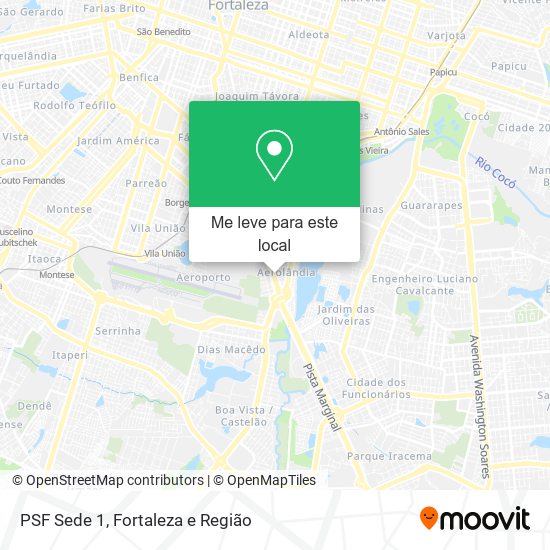 PSF Sede 1 mapa