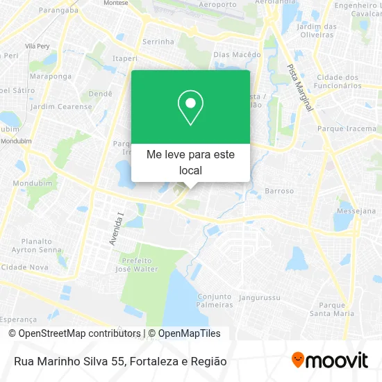 Rua Marinho Silva 55 mapa