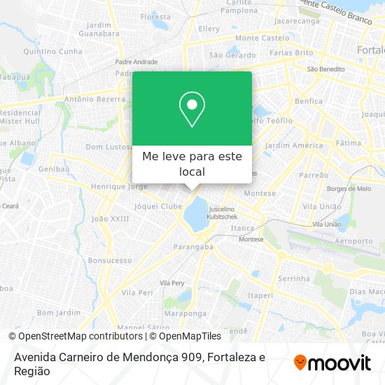 Avenida Carneiro de Mendonça 909 mapa