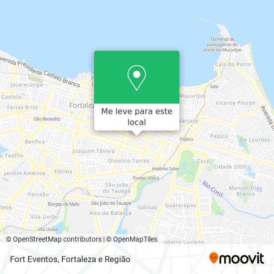 Fort Eventos mapa